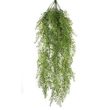 Fake Maidenhair fern KIRPAL, on spike, green, 33"/85cm, Ø 12"/30cm