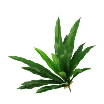 Artificial Bird's-nest fern SOUTA, spike, crossdoor, green, 30"/75cm, Ø26"/65cm