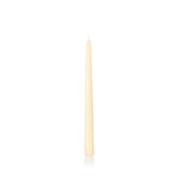 Candle for candlesticks PALINA, cream, 12"/30cm, Ø1"/2,5cm, 13h - Made in Germany