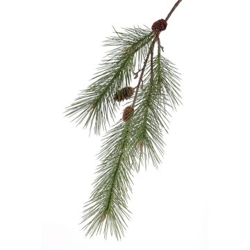 Fake fir branch JAGO with cones, 4ft/125cm