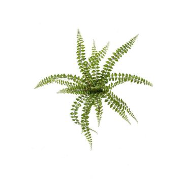 Artificial plant button fern BELONA on spike, green, 20"/50cm