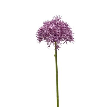 Artificial allium ARNAU, violet, 24"/60cm