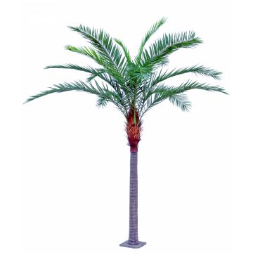 Artificial canary Island date palm MORLE, crossdoor, 14ft/430cm