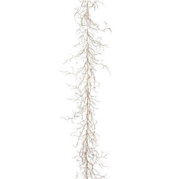 Artificial garland Coral UBARAN, champagne, 6ft/185cm