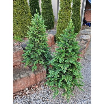 Plastic fir tree HILMEND, 5ft/150cm, Ø3ft/90cm