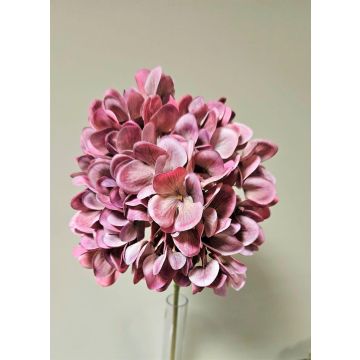 Artificial flower Hydrangea MANDISA, violet, 26"/65cm