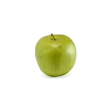 Artificial apple ADORI, green, 3.5"/9cm