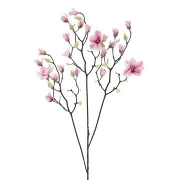 Decorative branch Magnolia NELKA, fuchsia-white, 4ft/125cm