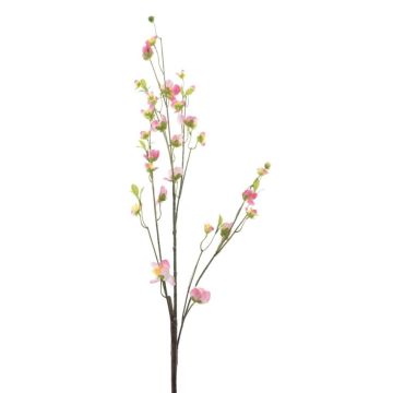 Artificial winter hazel KATEBO with blossoms, pink, 3ft/105cm