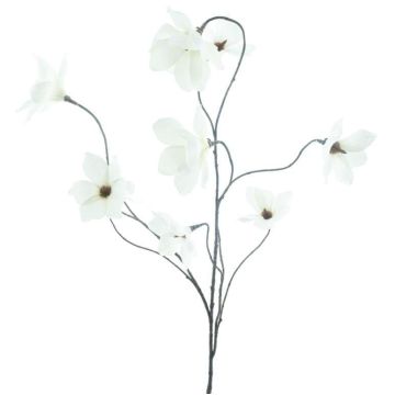 Artificial branch Magnolia MAZANA, cream, 4ft/125cm