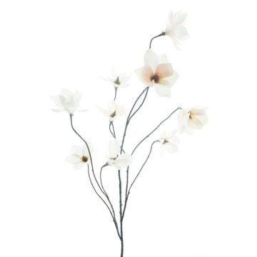 Artificial branch Magnolia MAZANA, white-pink, 4ft/125cm