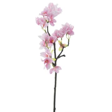 False pear blossom branch REWON with blossoms, pink, 16"/40cm