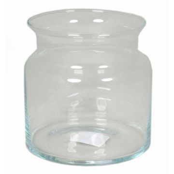 Candle glass HANNA OCEAN, clear, 4.7"/12cm, Ø4.7"/12cm