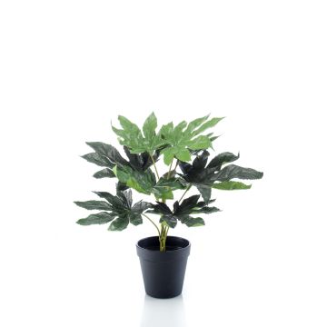 Artificial Aralia plant TEULADA, green, 12"/30cm