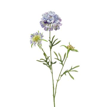 Silk flower scabiosa MONTIE, purple-blue, 30"/75cm