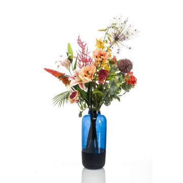 Artificial flower bouquet FEME, coloured, 3ft/105cm, Ø28"/70cm