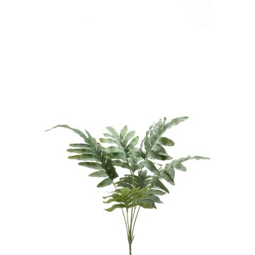 Artificial Phlebodium SCORPI on stick, green-grey, 26"/65 cm