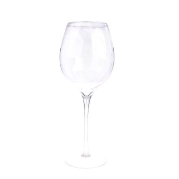 Maxi wine goblet ROGER AIR on stand, clear, 24"/60cm, Ø9"/23cm