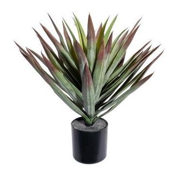 Artificial palm Yucca elephantipes PLEMO, green-red, 20"/50cm