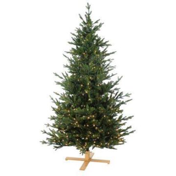 Artificial fir tree VALLETTA SPEED DELUXE, LEDs, 9ft/275cm, Ø5ft/160cm