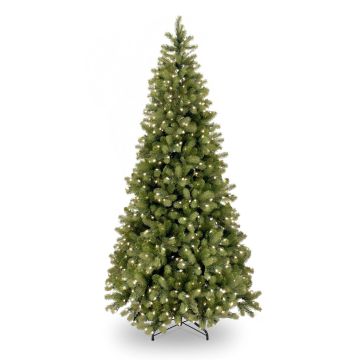 Plastic fir tree AMSTERDAM SPEED, LEDs, 10ft/300cm, Ø5ft/145cm