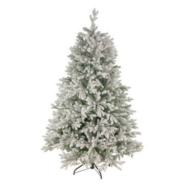 Plastic fir tree ALASKA SPEED, snow-covered, 6ft/180cm, Ø4ft/115cm