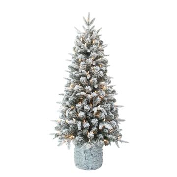 Artificial fir tree TACOMA, LEDs, 4ft/120cm, Ø26"/65cm