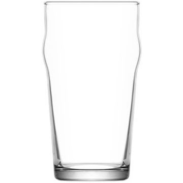 Glass for beer DIETRICH, clear, 6"/15,3cm, Ø3.2"/8,2cm, 570ml