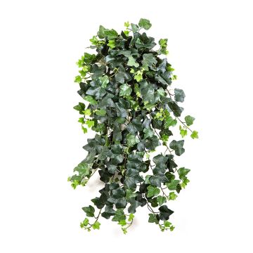 Fake ivy hanging plant SERPEUTIS, spike, flame retardant, green, 30"/75cm