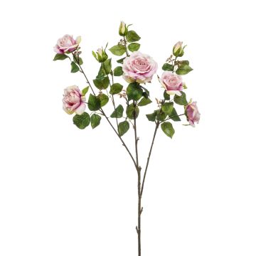 Artificial rose stem HUMAM, purple, 4ft/110 cm