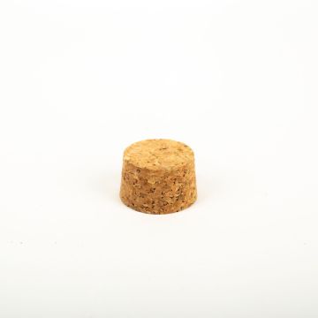 Conical cork stopper SERILDA made of agglomerated cork, natural, 1"/2,5cm, Ø1.5"/3,8/1.7"/4,2cm