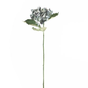 Artificial flower Hydrangea GUNILLA, Eco Collection, grey-blue, 24"/60cm, Ø4.7"/12cm